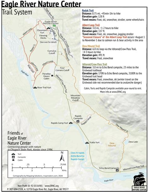 eagle river 99577|eagle river nature center map.